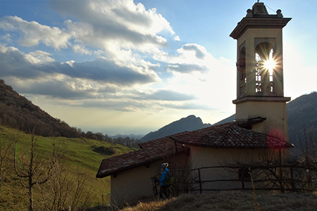 Anello Filaressa-Costone-Corna Bianca dal Monte di Nese via Salmezza il 19 marzo 2019 - FOTOGALLERY